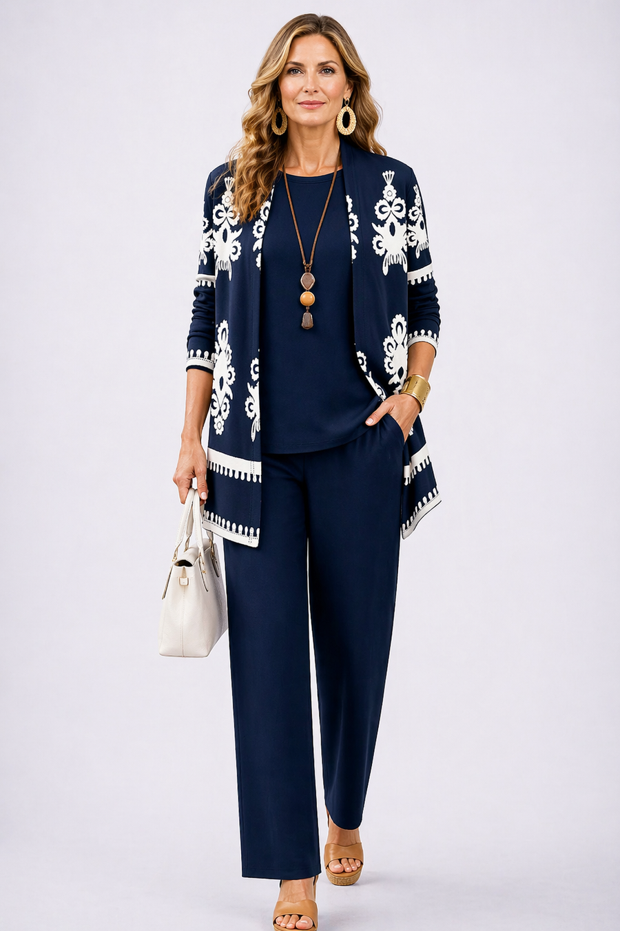 Gracia | Conjunto de Tres Piezas Elegancia Clásica